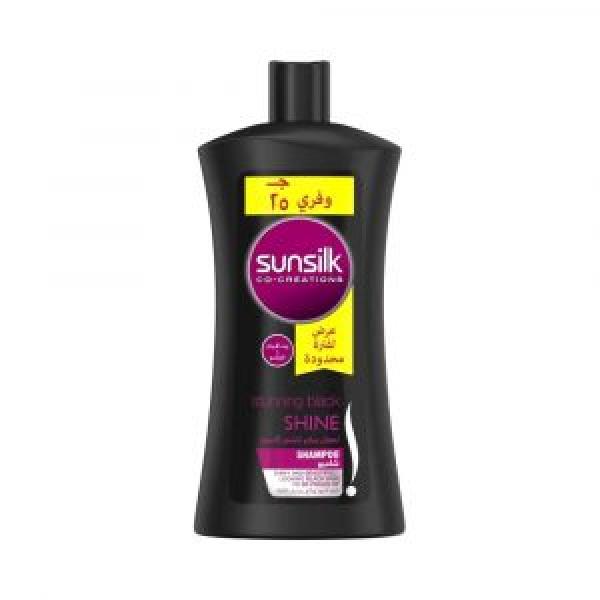 شامبو للمعان ساحر للشعر الاسود كو-كرياشين من صانسيلك، 1 لتر