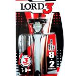 ماكينه حلاقة سمارت رجالى لورد 3موس + 10شفرات +شريط مرطب