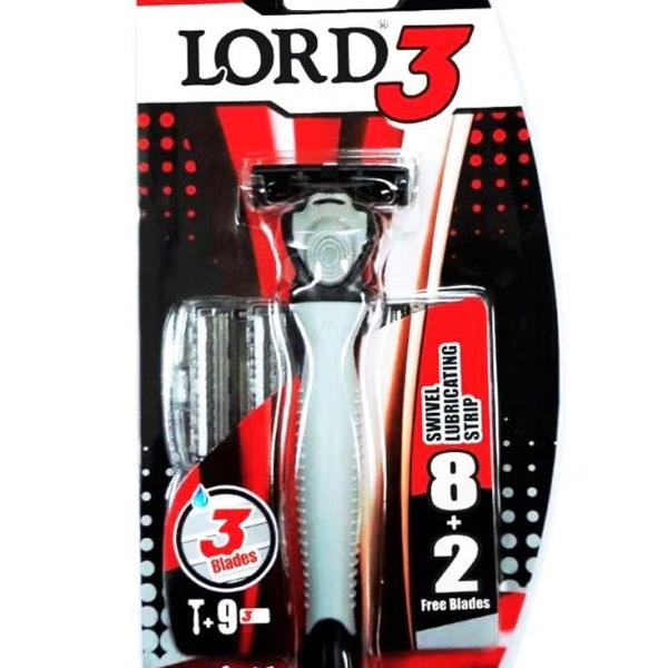 ماكينه حلاقة سمارت رجالى لورد 3موس + 10شفرات +شريط مرطب
