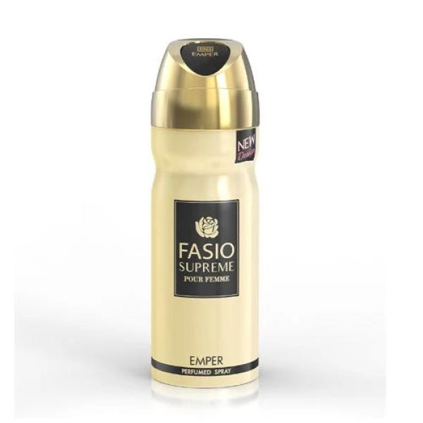 اسبراي امبر حريمي فاسيو سوبريم الجولد الجديدة 200مل