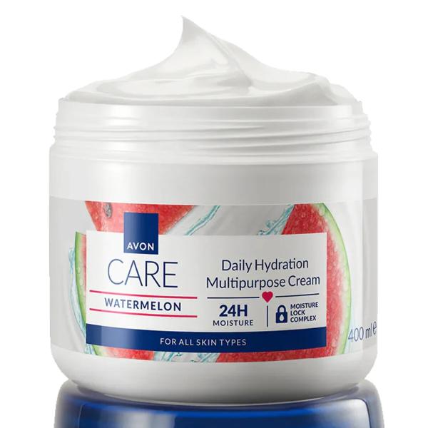 أفون  للعناية بالبشرة برائحة البطيخ - كريم متعدد الاستخدامات برائحة البطيخ 400 مل