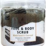 مقشر للوجه والجسم بالبذور السوداء والفحم 500 جرام - بيو سوفت للجنسين غرام غرامات