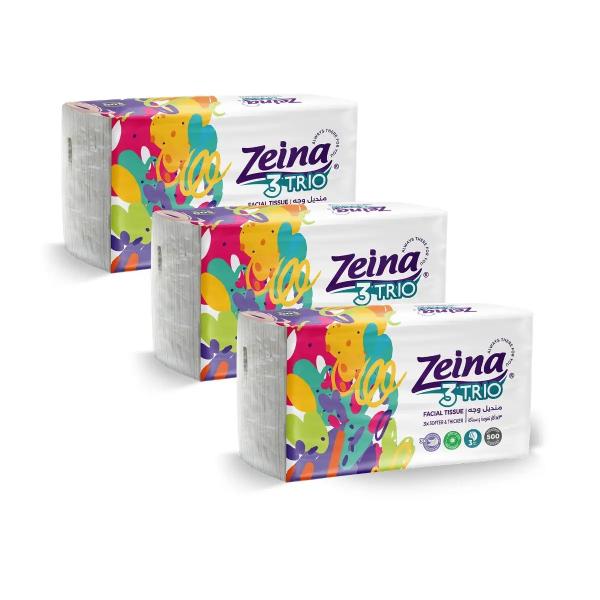 عرض شنطة 3ق مناديل زينة سحب تريو 3طبقة 500منديل*3
