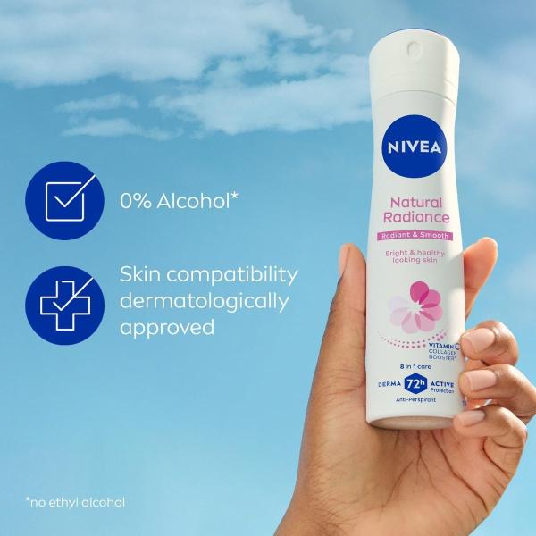 NIVEA Natural Radiance, Radiant & Smooth, Vitamin C Collagen Booster