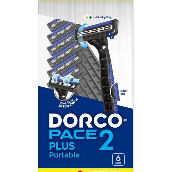 علبة مكن حلاقة رجالى لورد 6ق+2ق 3شفرات + شريط مرطب