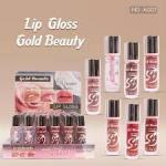 ستاند 2ستايل روج ليكويد+ليب جلوس وردي جولد بيوتي A007