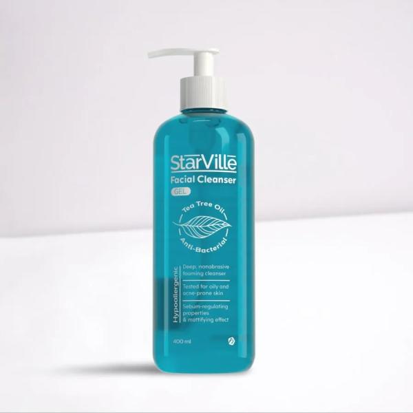 ستارفيل جيل غسول وجه من زيت شجرة الشاي مضاد للبكتريا 400 مل