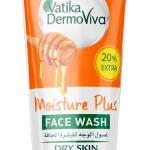 فاتيكا غسول الوجه مويستشر بلس من ديرموفيفا الغني بخلاصة اللوز والصبار والعسل للبشرة الجافة - 185 مل
