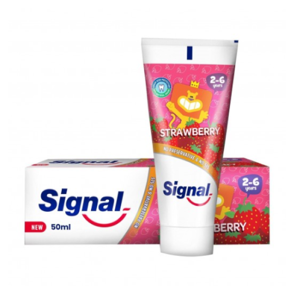 معجون اسنان سيجنال اطفال بالفراولة 50مل
