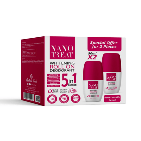 عرض 2ق رول اون نانو تريت 5*1 حمايه لمده 48ساعه 50مل