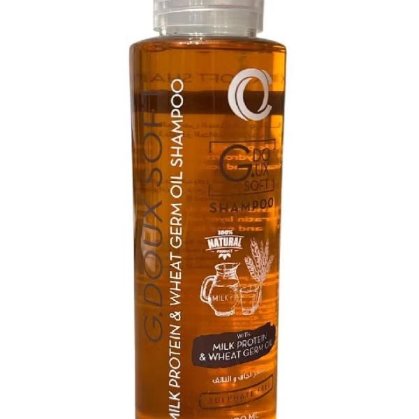 شامبو جي دو زيت جنين قمح+بروتين مرطب/علاج جفاف وتلف400