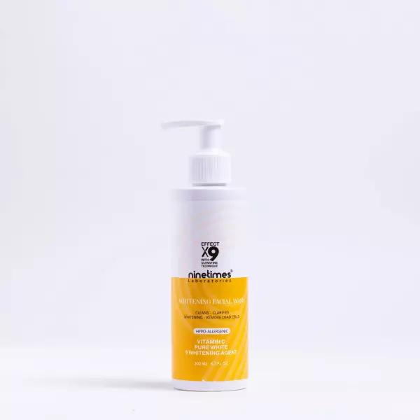 غسول وجه ناين تايمز فيتامين سي تفتيح/علاج بقع وتصبغات