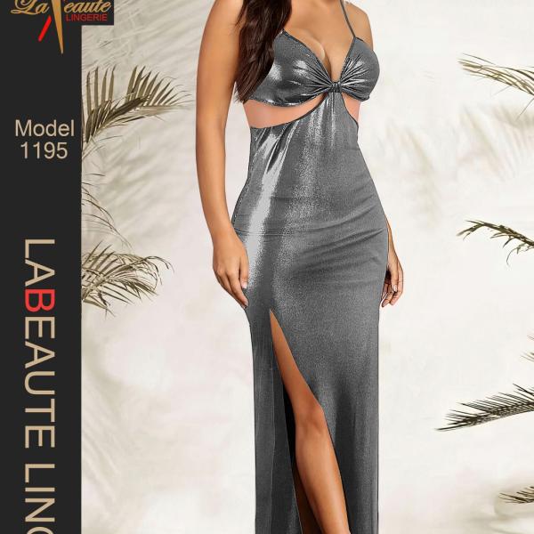 قميص لابوتيه فاشون طويل مفتوح من الجنب