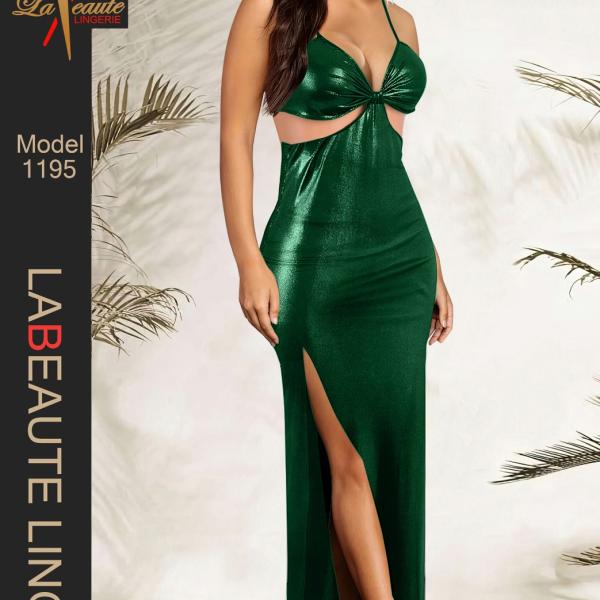 قميص لابوتيه فاشون طويل مفتوح من الجنب