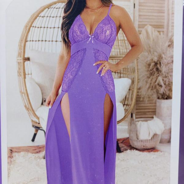 قميص موكا طويل ليكرا فتحتين من الجنب 36