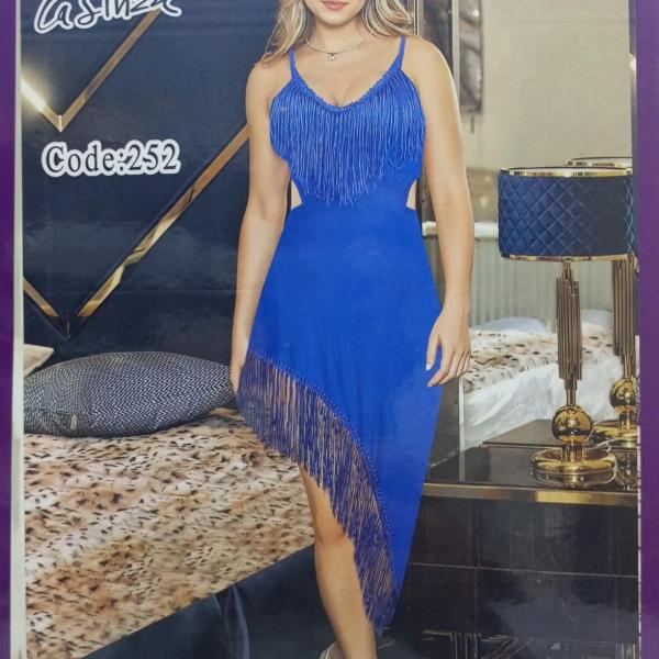 قميص لاسينزا ليكرا قصير شراشيب