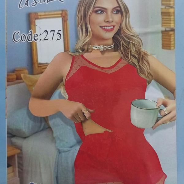 طقم هوت شورت لاسينزا شيفون ع الصدر