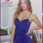 قميص لاسينزا قصير ليكرا شراشيب من الجنب 2207