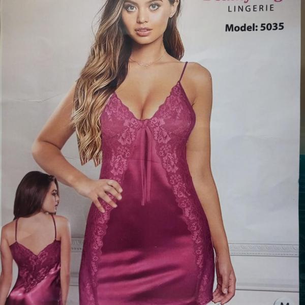 قميص بيوتي نايت ستان حماله دانتيل ع الصدر