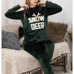 بيجامة اليجانت فرو كتابة على الصدر