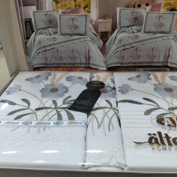 طقم ملايه 6ق لافندر التلاوي