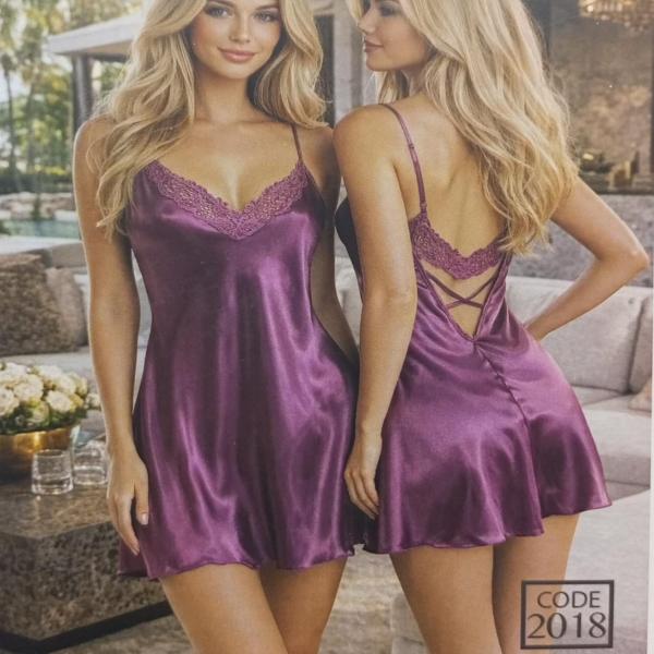 قميص جني مود ستان قصير ظهر دانتيل